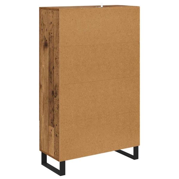 Hochboard Altholz 69,5 x 30 x 115 cm Holzwerkstoff