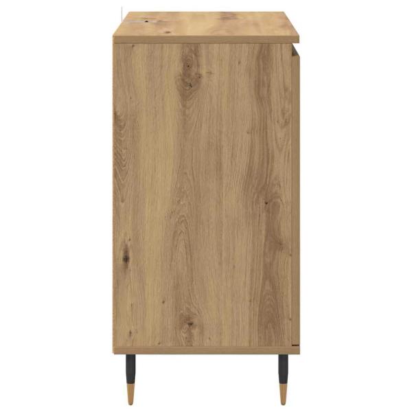 Sideboard Artisan-Eiche 60 x 35 x 70 cm Holzwerkstoff
