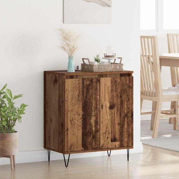 ARDEBO.de - Sideboard Altholz 60 x 35 x 70 cm Holzwerkstoff