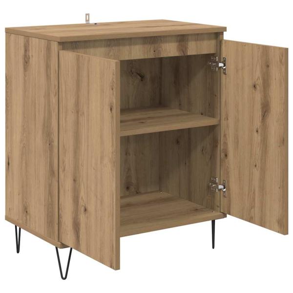 Sideboard Artisan-Eiche 60 x 35 x 70 cm Holzwerkstoff