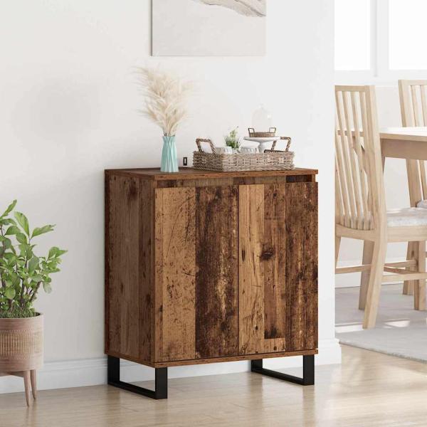 ARDEBO.de - Sideboard Altholz 60 x 35 x 70 cm Holzwerkstoff