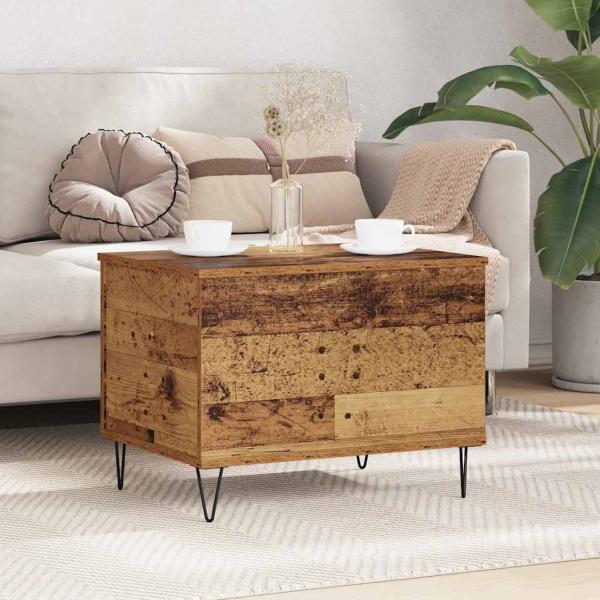ARDEBO.de - Couchtisch Altholz 60 x 44,5 x 45 cm Holzwerkstoff