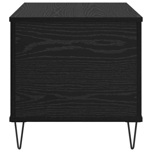 Couchtisch Schwarz Eichen-Optik 60 x 44,5 x 45 cm Holzwerkstoff