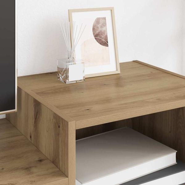 TV-Schränk Artisan-Eiche 160 x 35 x 55 cm Holzwerkstoff