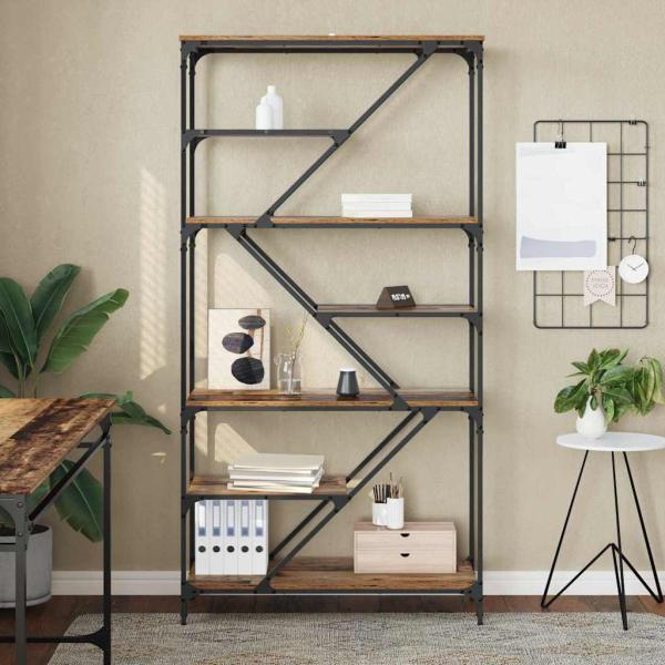 Regal Altholz 91 x 36 x 176 cm Holzwerkstoff