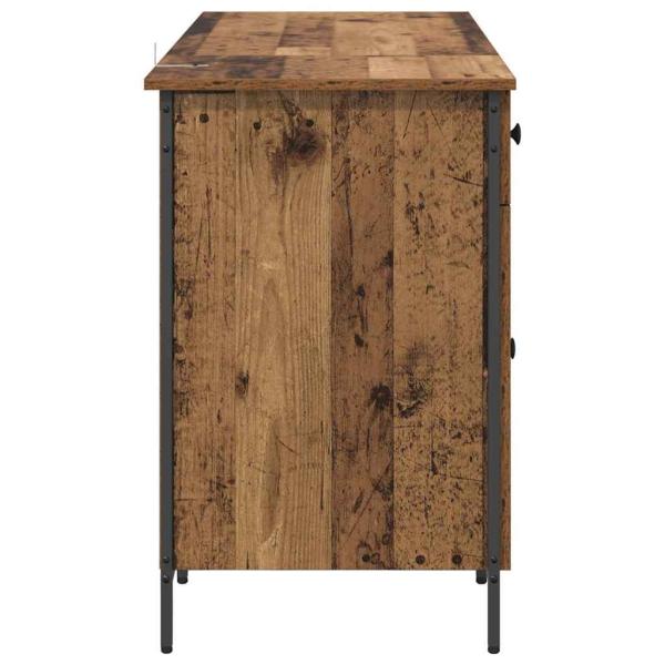 Computertisch Altholz 131 x 48 x 75 cm Holzwerkstoff