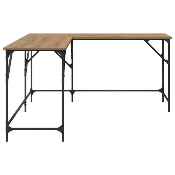 Schreibtisch Artisan-Eiche 149 x 149 x 75 cm Holzwerkstoff