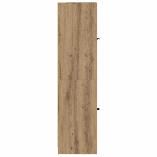 Hochboard Artisan-Eiche 35 x 37 x 142 cm Holzwerkstoff