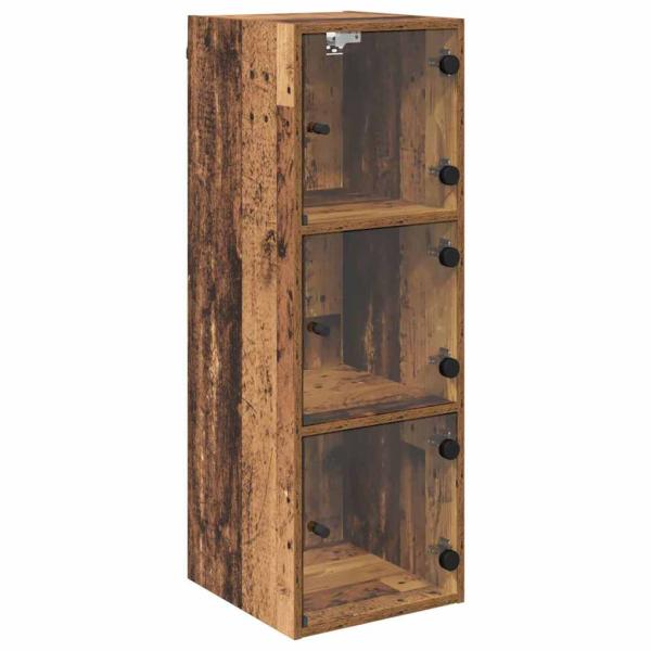 Wandschrank Wandmontiert Altholz 35 x 37 x 102 cm Holzwerkstoff
