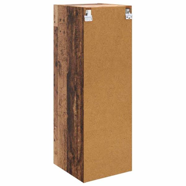 Wandschrank Wandmontiert Altholz 35 x 37 x 102 cm Holzwerkstoff