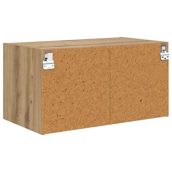 Wandschränke 2 pcs Artisan-Eiche 68 x 37 x 35 cm Holzwerkstoff