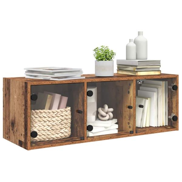 Wandschrank Wandmontiert Altholz 102 x 37 x 35 cm Holzwerkstoff