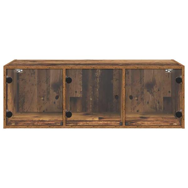 Wandschrank Wandmontiert Altholz 102 x 37 x 35 cm Holzwerkstoff