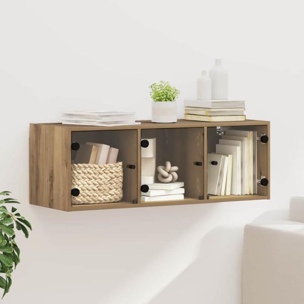 ARDEBO.de - Wandschrank Artisan-Eiche 102 x 37 x 35 cm Holzwerkstoff