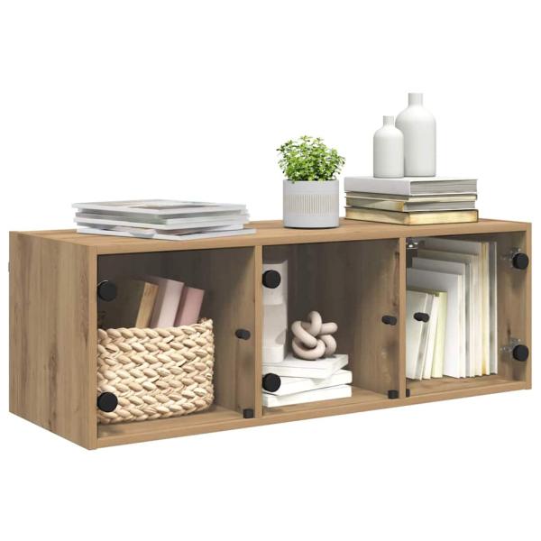 Wandschrank Artisan-Eiche 102 x 37 x 35 cm Holzwerkstoff