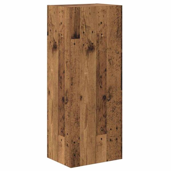 TV-Wandregal Altholz 40,5 x 30 x 102 cm Holzwerkstoff