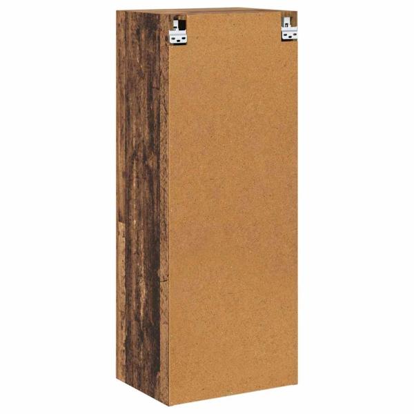 TV-Wandregal Altholz 40,5 x 30 x 102 cm Holzwerkstoff