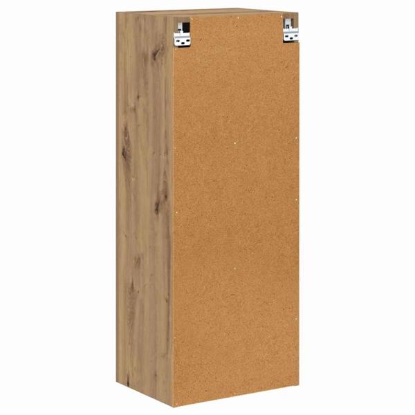 TV-Wandregal Artisan-Eiche 40,5 x 30 x 102 cm Holzwerkstoff
