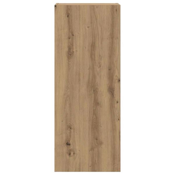 TV-Wandregal Artisan-Eiche 40,5 x 30 x 102 cm Holzwerkstoff
