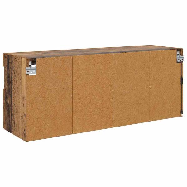 TV-Wandregal Altholz 100 x 30 x 40 cm Holzwerkstoff