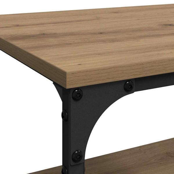 Küchentrolley Artisan-Eiche 60 x 41 x 76 cm Holzwerkstoff