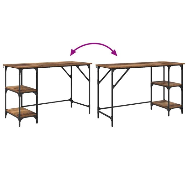 Schreibtisch Altholz 120 x 50 x 75 cm Holzwerkstoff