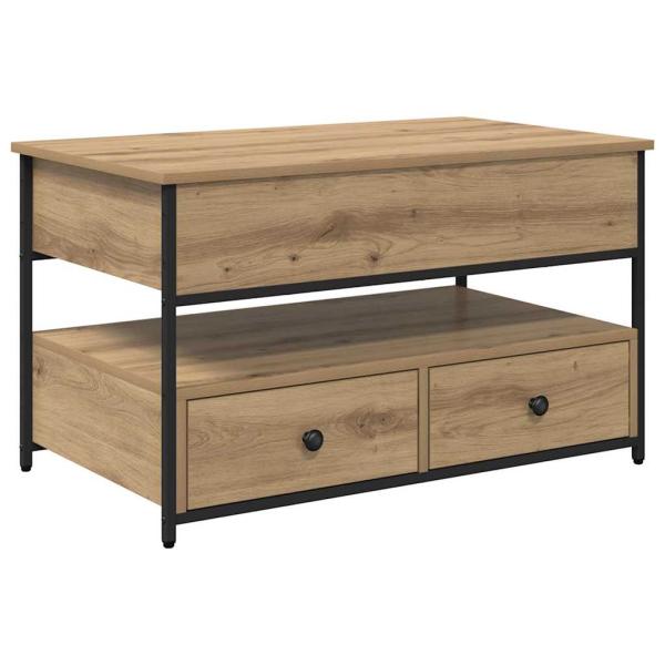 Couchtisch Artisan-Eiche 85 x 50 x 50 cm Holzwerkstoff