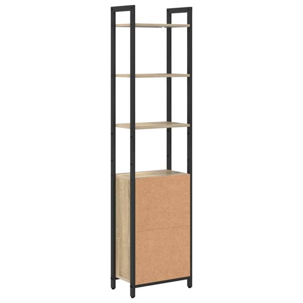 Bücherregal Sonoma-Eiche 40 x 24 x 161 cm Holzwerkstoff