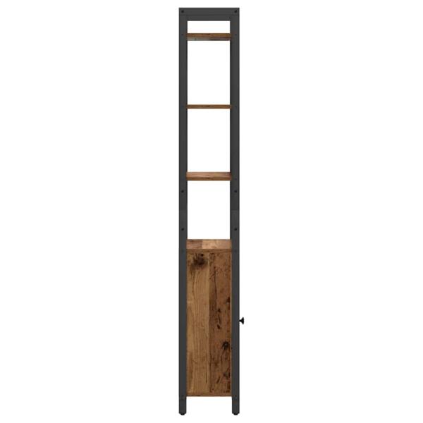 Bücherregal Altholz 40 x 24 x 161 cm Holzwerkstoff