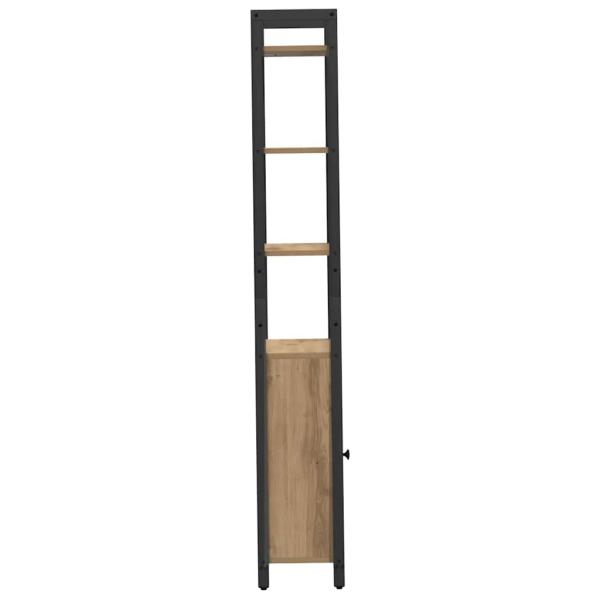 Bücherregal Artisan-Eiche 40 x 24 x 161 cm Holzwerkstoff