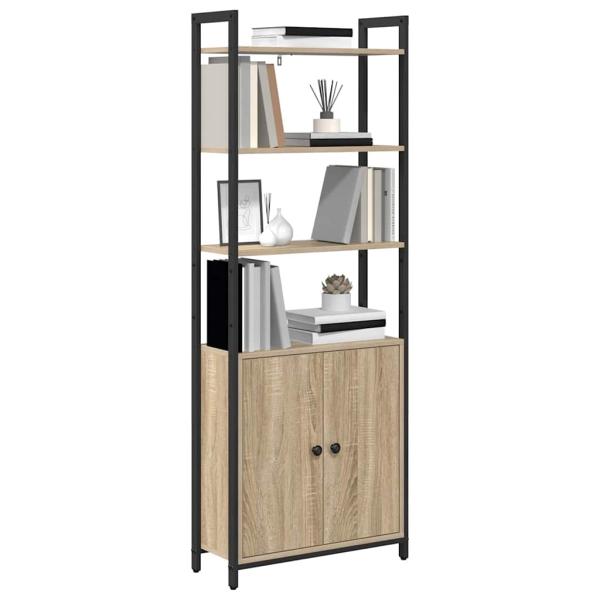 Bücherregal Sonoma-Eiche 60 x 24 x 161 cm Holzwerkstoff