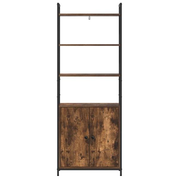 Bücherregal Geräucherte Eiche 60 x 24 x 161 cm Holzwerkstoff