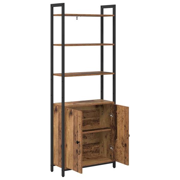 Bücherregal Altholz 60 x 24 x 161 cm Holzwerkstoff