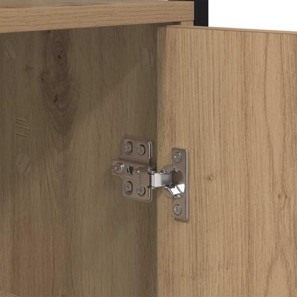 Bücherregal Artisan-Eiche 60 x 24 x 161 cm Holzwerkstoff