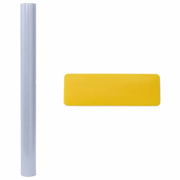 Statisches Fensterfolie Frostiges Grau 45 x 2000 cm PVC