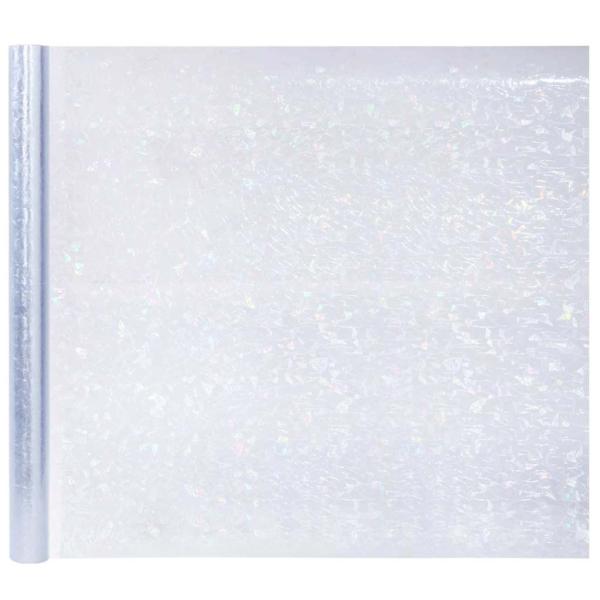 Statisches Fensterfolie 3D Regenbogenmuster 60 x 1000 cm PVC