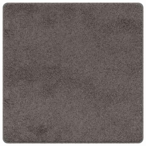 Teppichläufer Grau 100 x 100 cm 100% Polypropylen Tuft