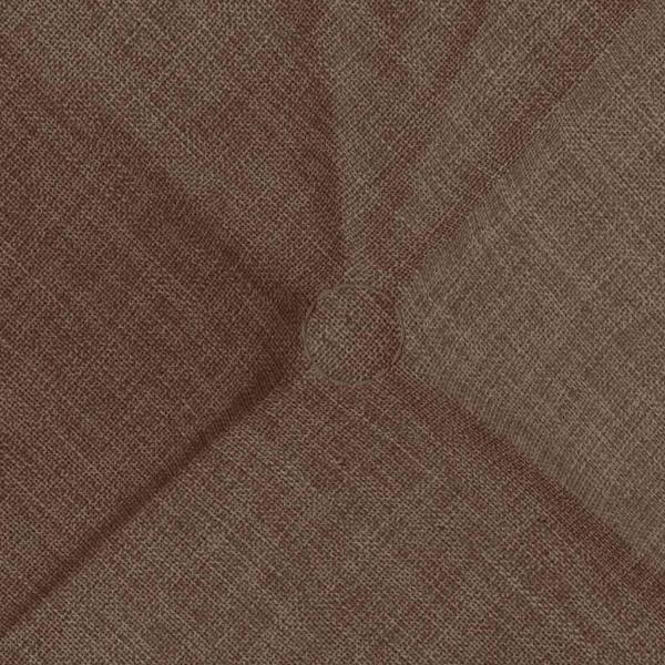 Sitzkissen 4 Stk. Stoff Braun 40 x 40 x 12 cm