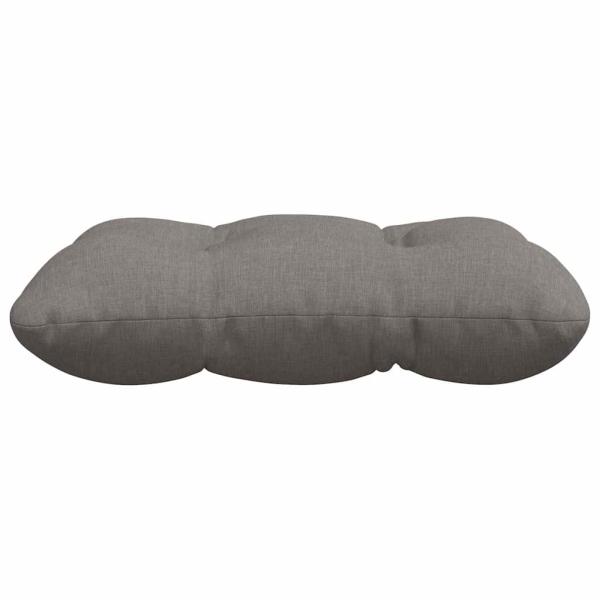 ARDEBO.de - Sitzkissen 4 pcs Taupe 40 x 40 x 12 cm Stoff