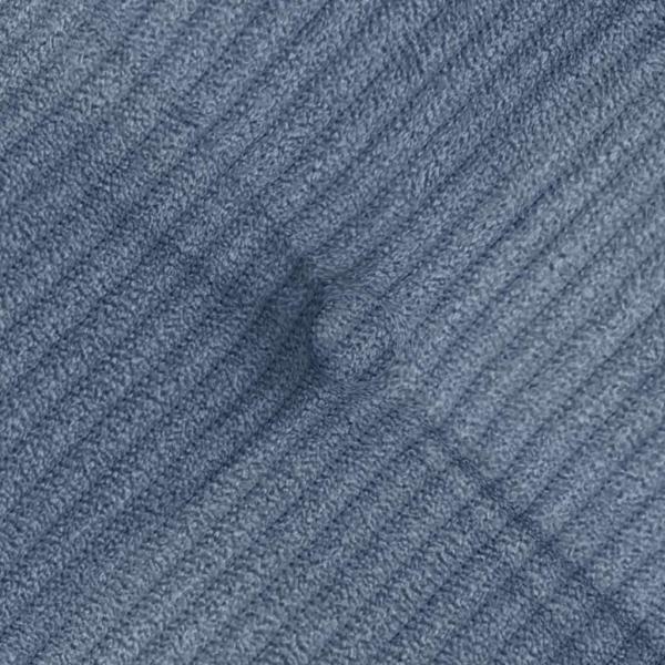 Sitzkissen 4 pcs Blau 40 x 40 x 6 cm Cordstoff