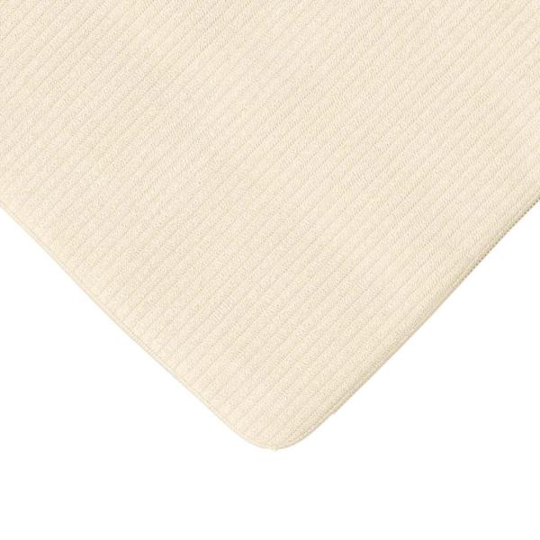 Sitzkissen 4 pcs Creme 40 x 40 x 3 cm Cordstoff