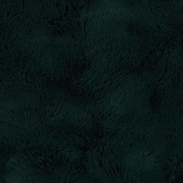 Kunstfell Kaninchenfell Decke 4 pcs Dunkelgrün 240 x 270 cm