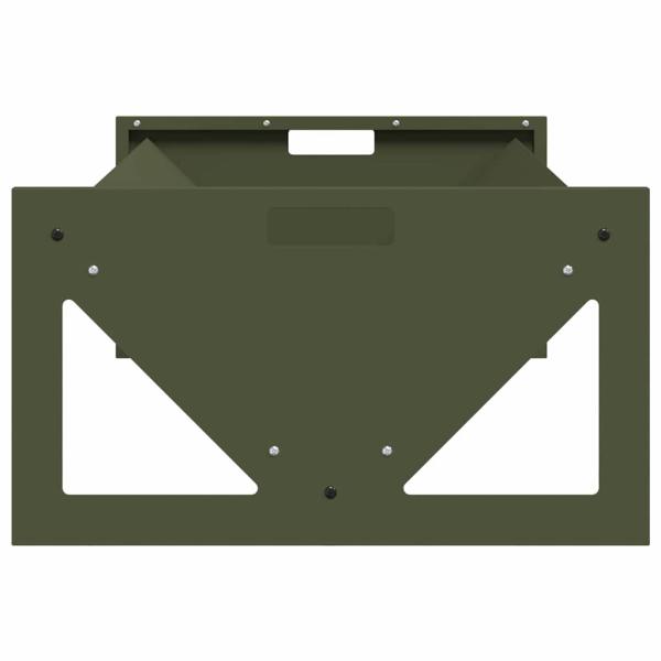 Futtertröge für Nutztiere Olive Grün 108 x 50 x 28 cm