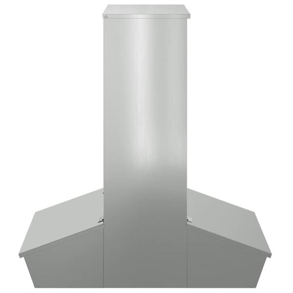 Schweinfutterspender Silber 82 x 51 x 91,5 cm 20 kg