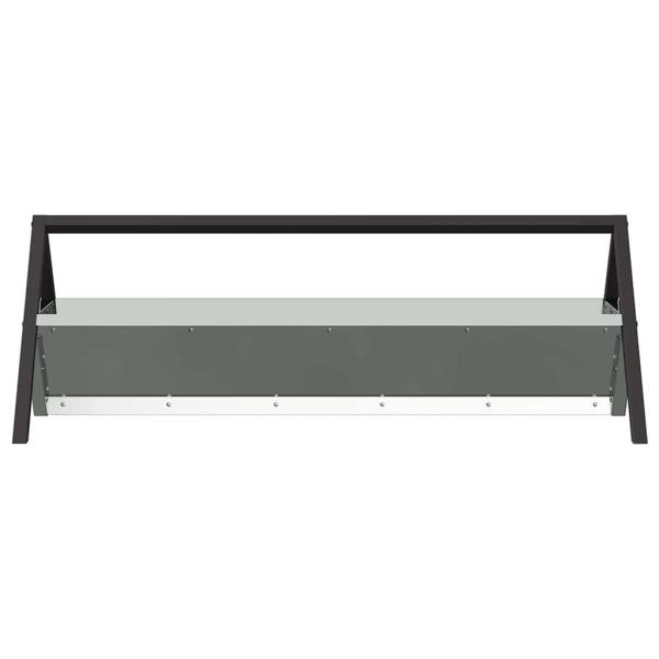 Futtertröge für Nutztiere Silber 111 x 76 x 38 cm