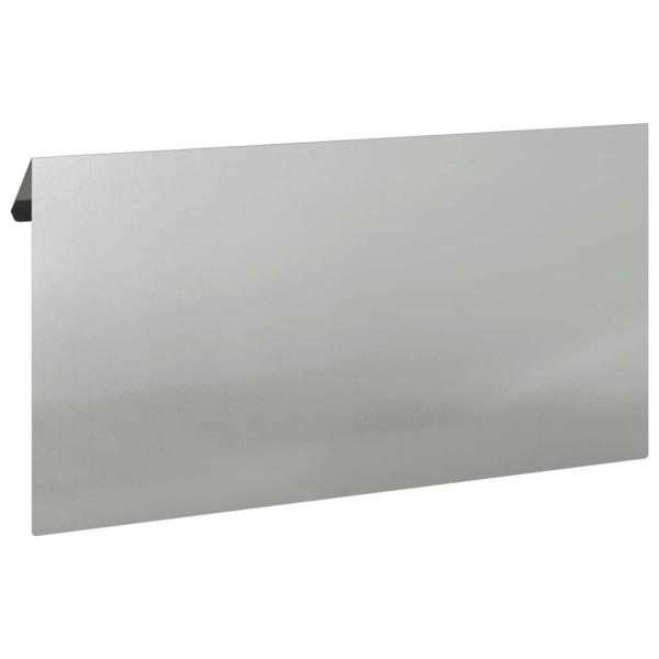 Schneckenzaun 16 pcs Silber 50 x 3,5 x 25 cm Verzinkter Stahl