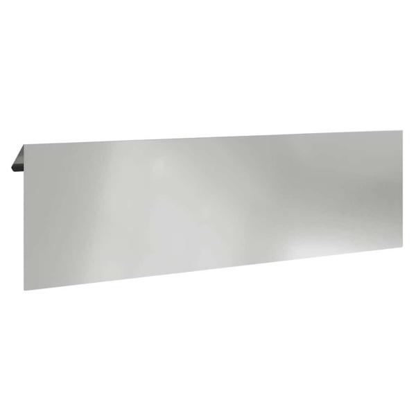 Schneckenzaun Silber 100 x 3,5 x 25 cm Verzinkter Stahl
