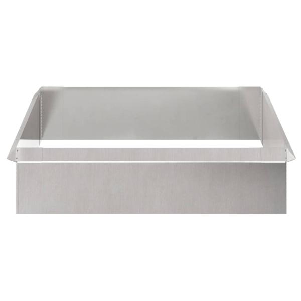 Schneckenzauns 8 pcs Silber Edelstahl