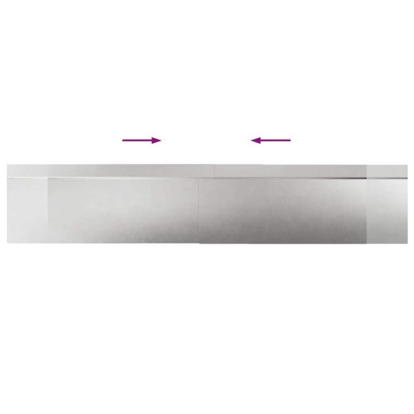 Schneckenzauns 8 pcs Silber Edelstahl