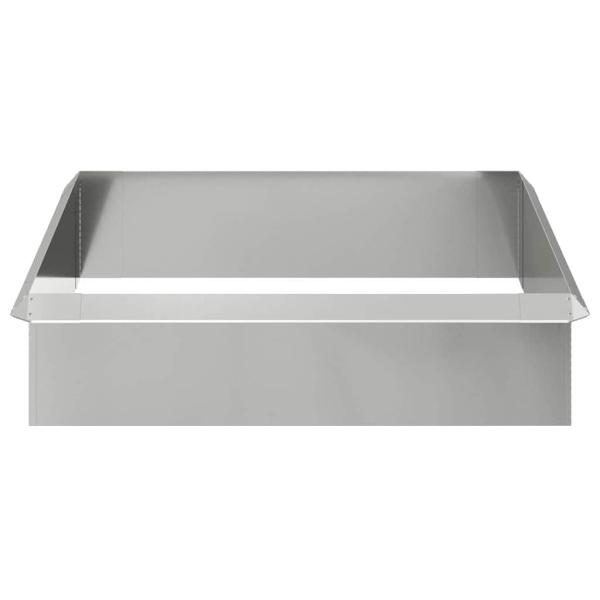 Schneckenzauns 8 pcs Silber Verzinkter Stahl